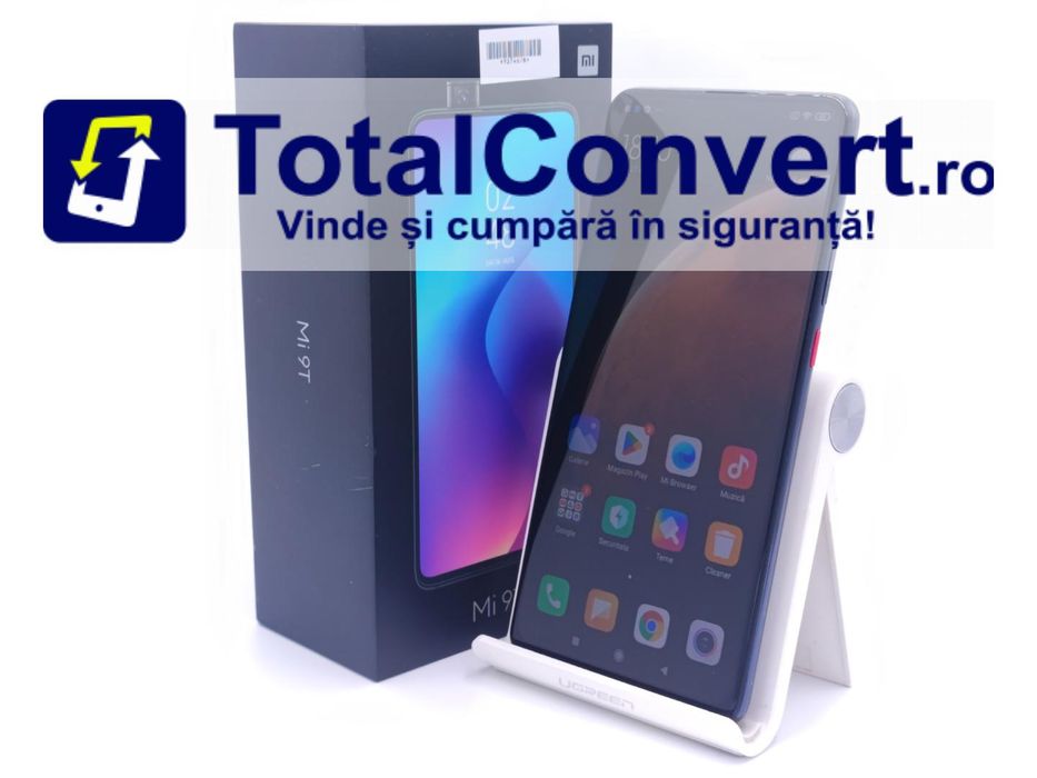 Xiaomi Mi 9T 128GB Carbon black 6GB Dual, Garantie 24 luni | #D92746