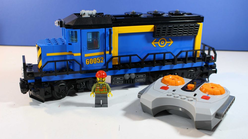 Лего Син Товарен Влак 60052 Lego City Blue Cargo Train