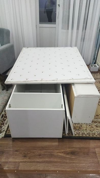 Прихожая, шкаф, зеркало, тумба