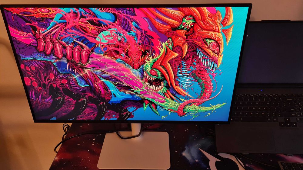 Monitor LED IPS DELL S2725DSM, 27" QHD (2560 x 1440) 100Hz 2xHDMI/1xDisplayPort, AMD FreeSync, Alb Boxe