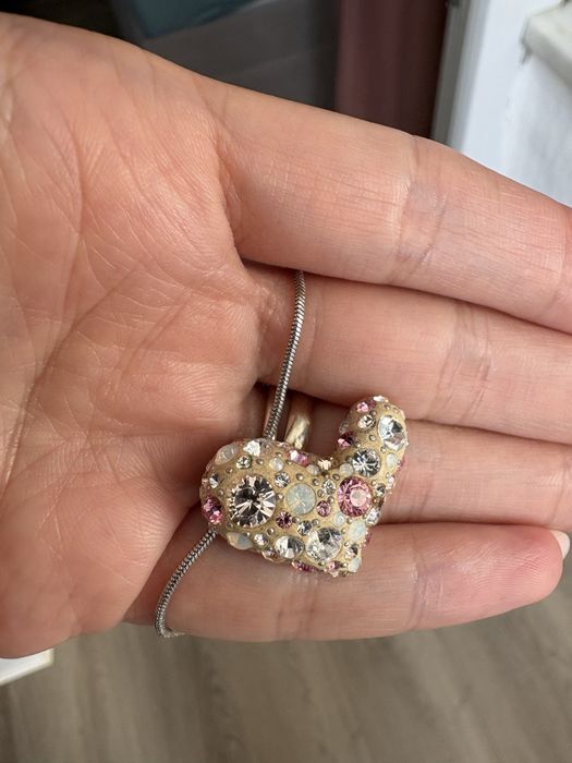 Colier inima Swarovski
