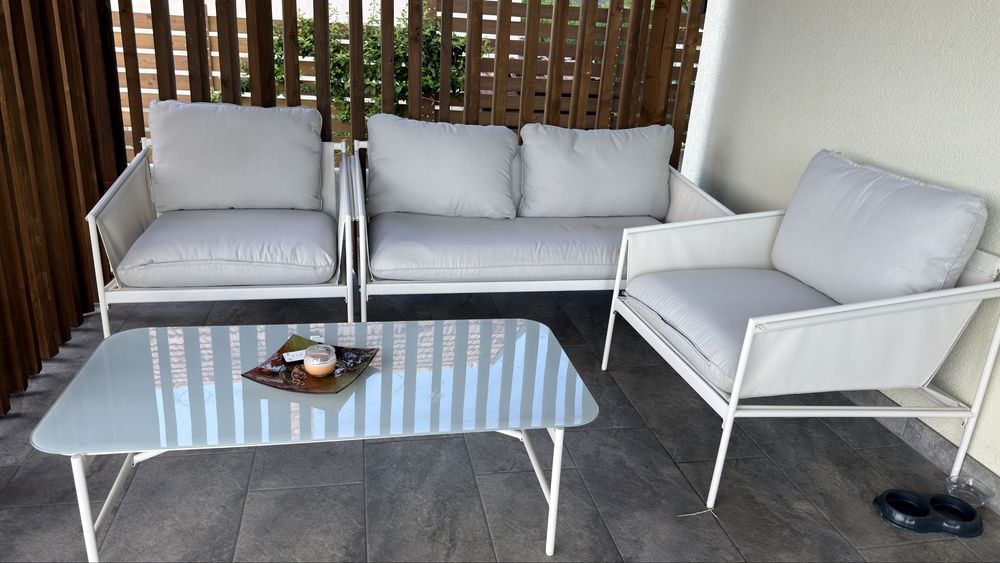 Set mobilier terasa. fotolii, canapea si masă