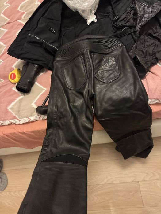 Costum Alpine Stars Stella  motocicleta ca nou piele