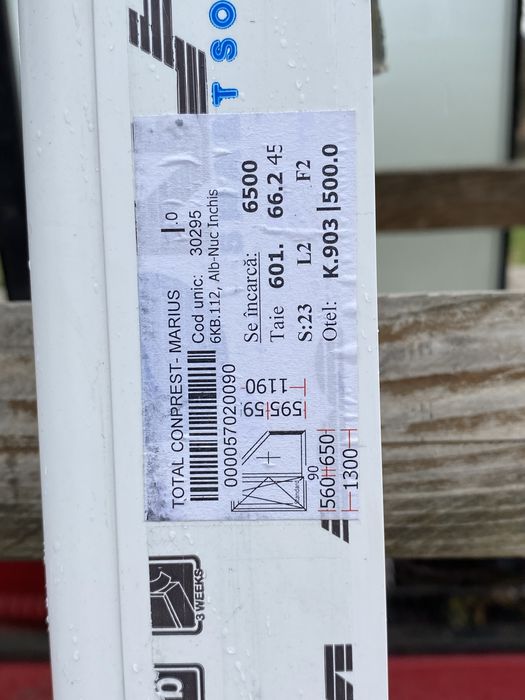 Doua termopane și sticlǎ (oferim transport și montare)