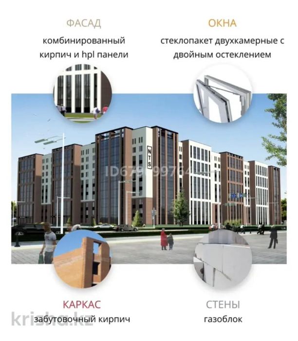 Продам 3 комн. квартиру в новостройке