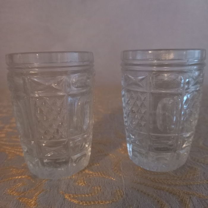 Новые хрустальные стаканы советские
