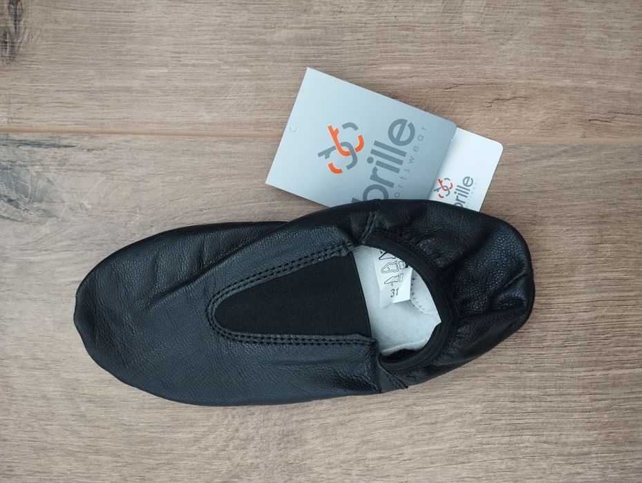 Черни цвички  Brille 31 номер, естествена кожа