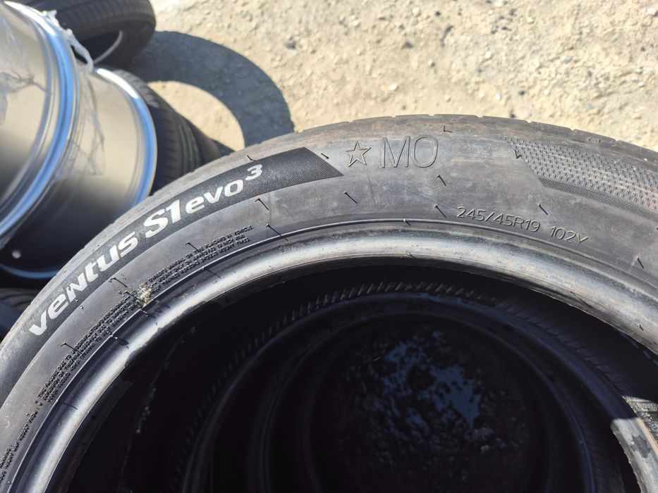 4 Anvelope de VARA - 245/45/19 102Y - HANKOOK - APP NOI - DOT 2023 * OEM BMW / Mercedes