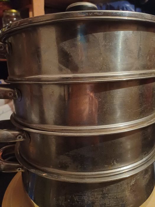 Мантоварка никелированная