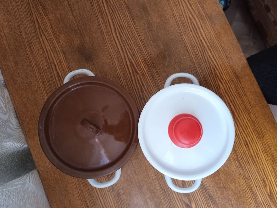 Кастрюли эмалированые