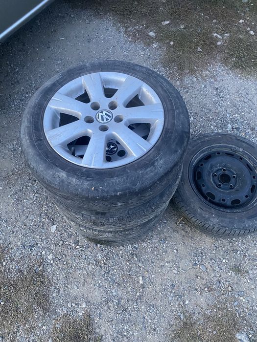 Vând jante vw polo originale r14 + roată de rezervă