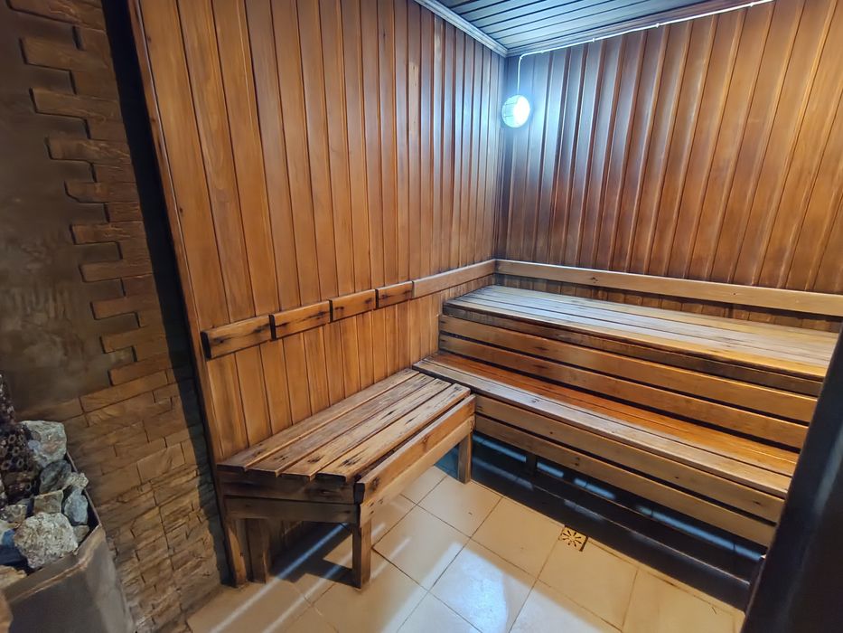 Сауна с бассейном