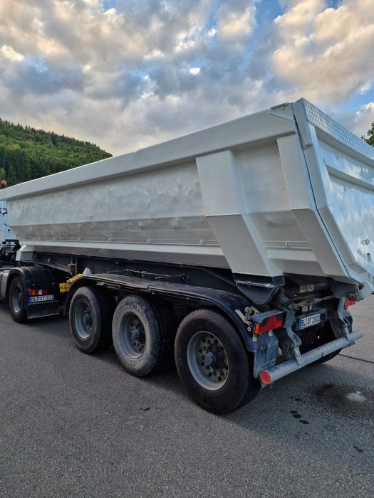 Ansamblu Mercedes Benz Arocs 2017 HAD Euro 6 + semiremorca Meierling ALU