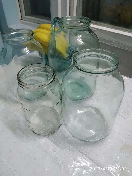 Банки стеклянные