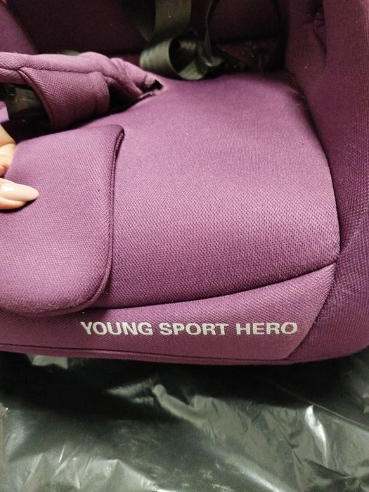 RECARO Стол за кола 9-36 кг young sport hero very berry