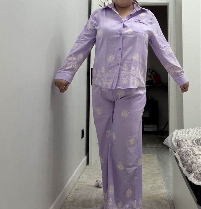 Костюм с брюками летняя