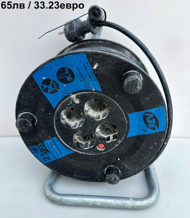 Качествени немски електрически удължители на макара по 25метра