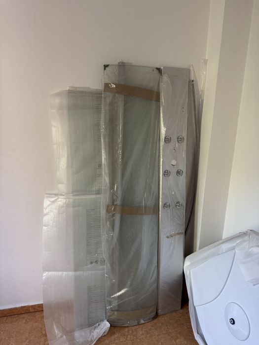 Cabina dus Sanotechnik TC01 cu hidromasaj | Noua | Set complet | 1.200 lei