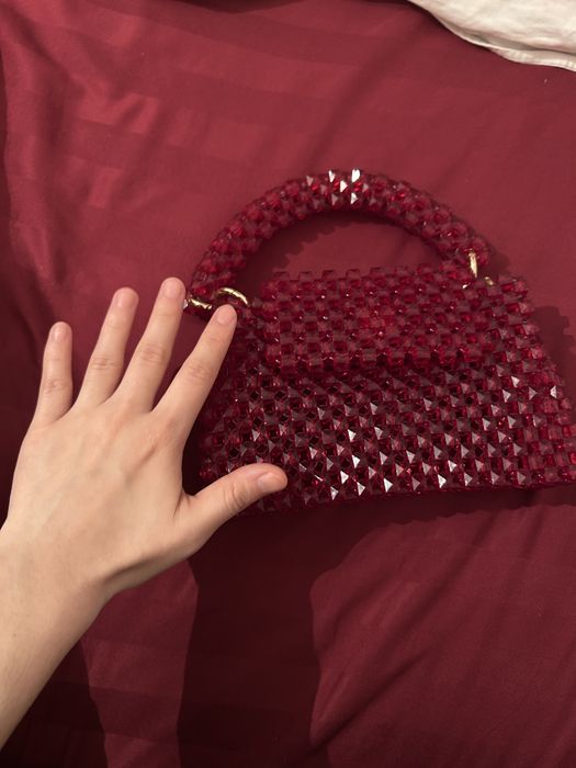 Сумочка с бусинками