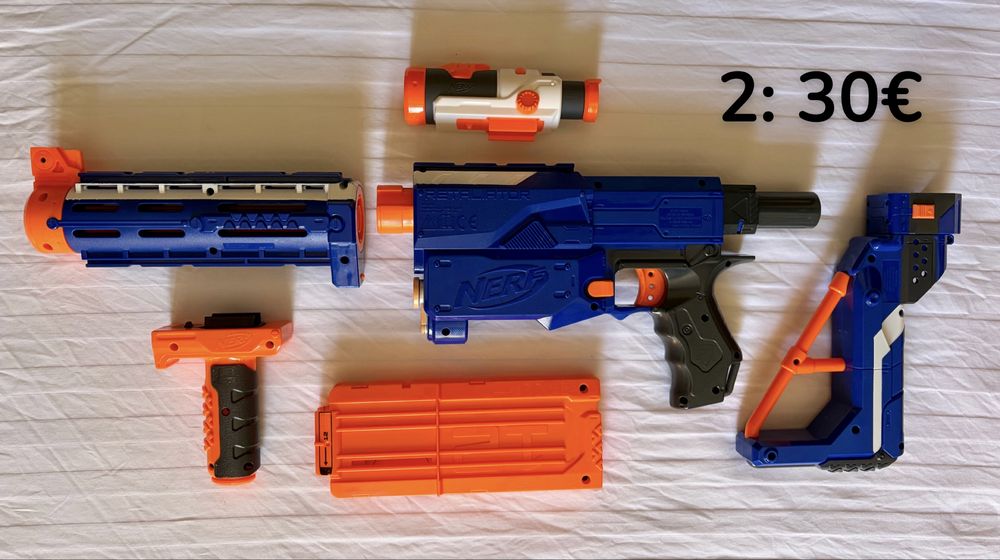 Nerf/Нърф Бластери (голяма колекция)
