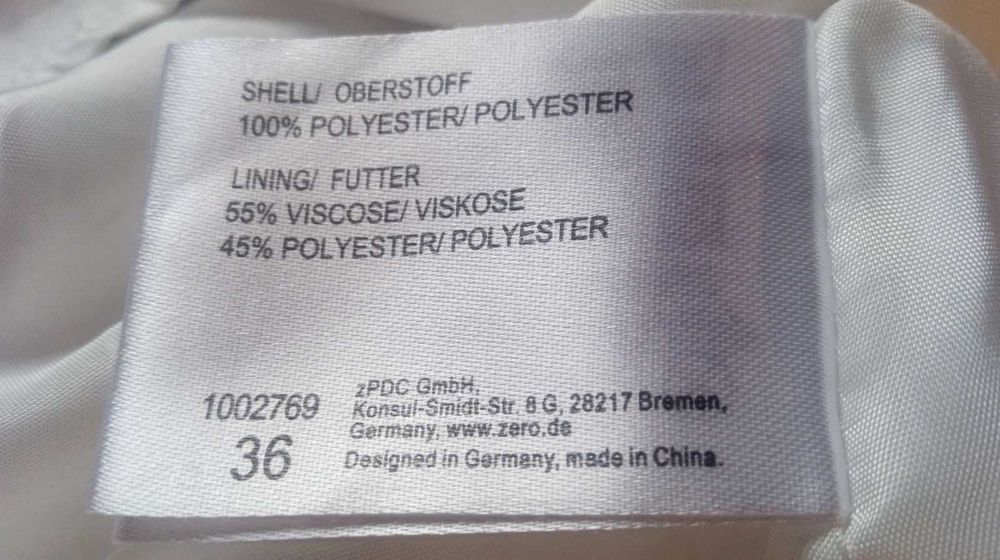 Дамска рокля Zero размер S/M