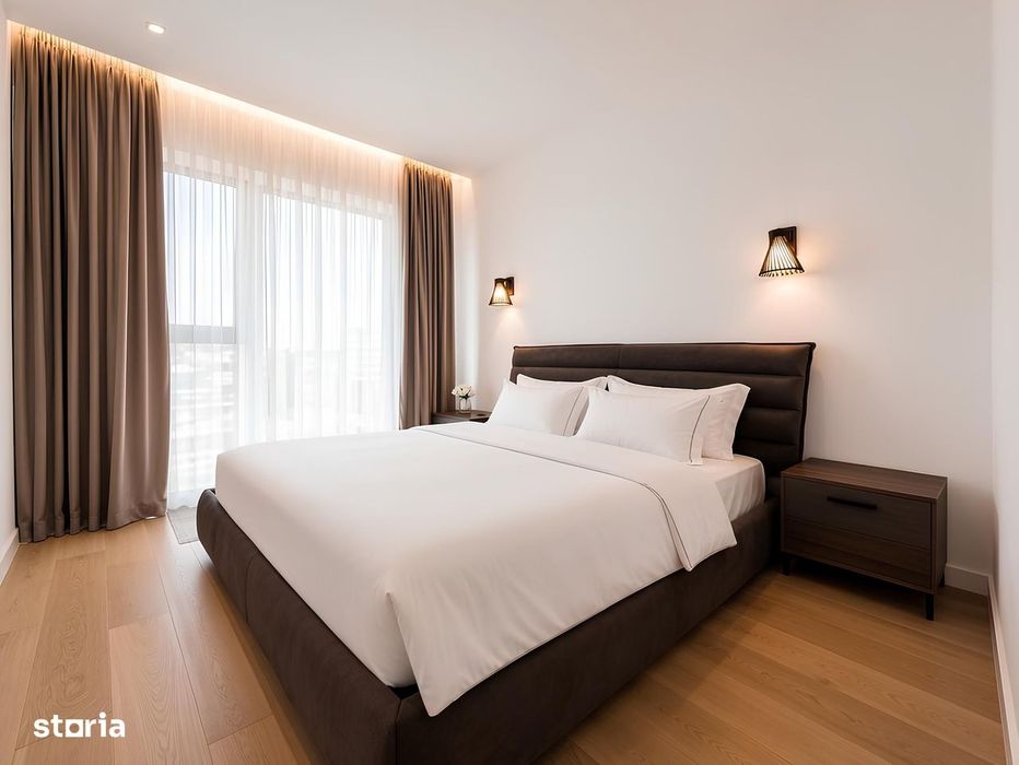 Apartament luminos cu 3 camere și terasă | One Herăstrău Towers