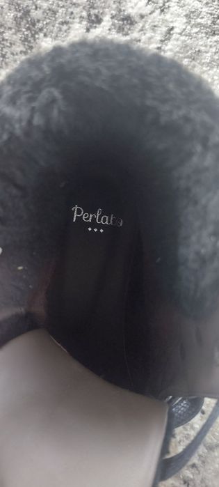 Perlato, ghete piele naturala