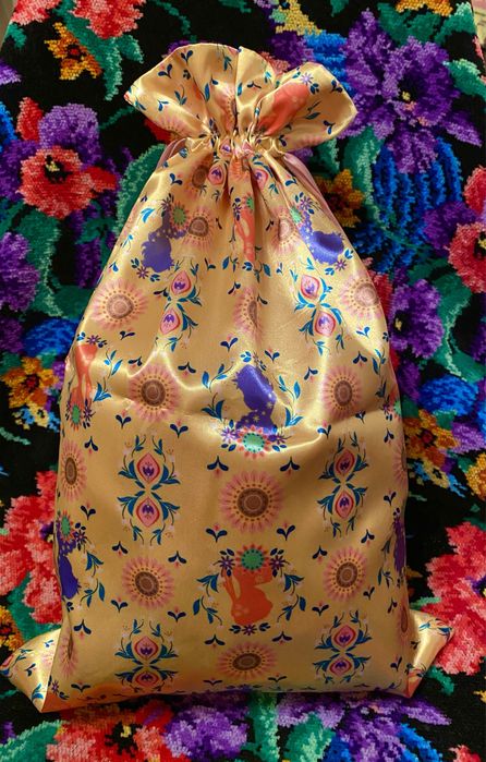 Атласный мешочек