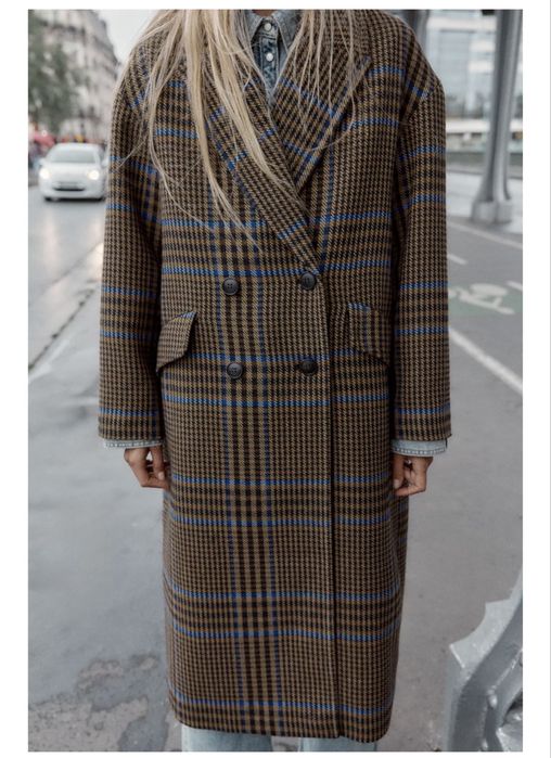 Оувърсайз палто Zara