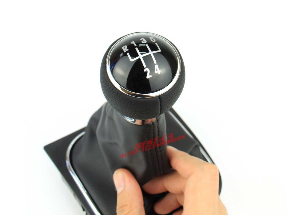 Топка за скоростен лост с маншон VW Golf MK5, MK6 Jetta 5 и 6 скорости