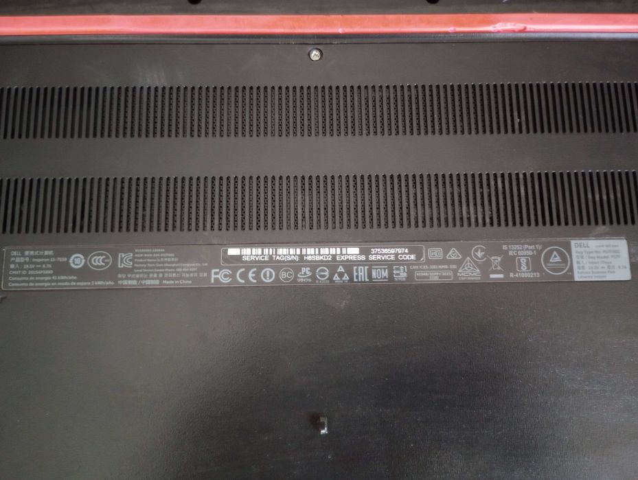 Gaming Laptop DELL Inspiron 15 - 7995 Intel Core I7