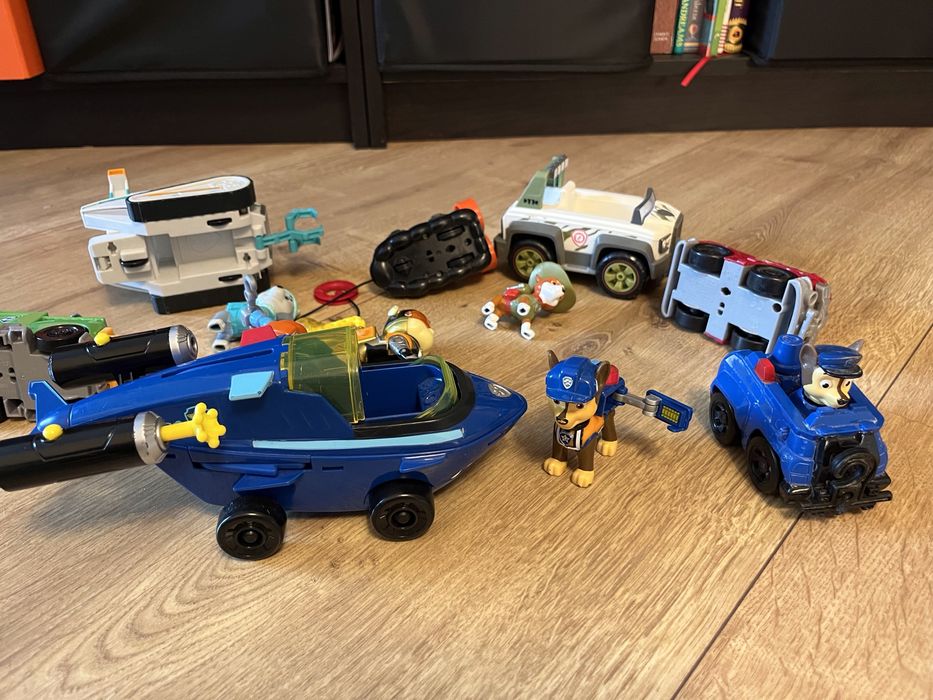 Set  Paw Patrol original - colectie vehicule + figurine