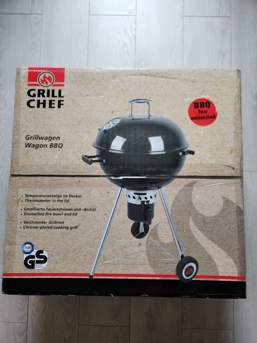 Gratar Landmann GRILLCHEF cu carbuni, 74 x 60 x106 cm
