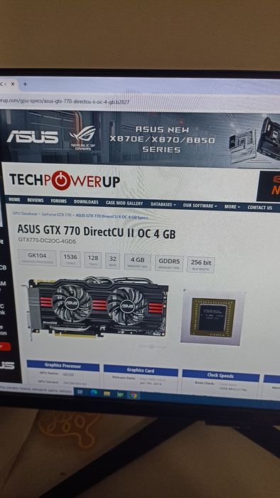 Asus GTX 770 Direct II OC 4gb GDDR5