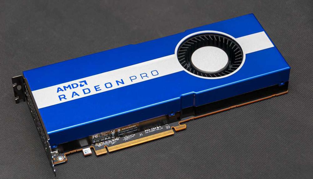 Новая профессиональная видеокарта AMD Radeon Pro W5700 / 8 Gb GDDR6