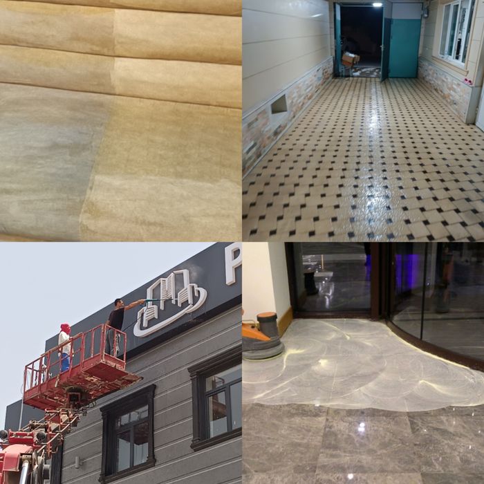 Mebel Himchistkasi. Bruschatka va fasad yuvish. Gilam yuvish