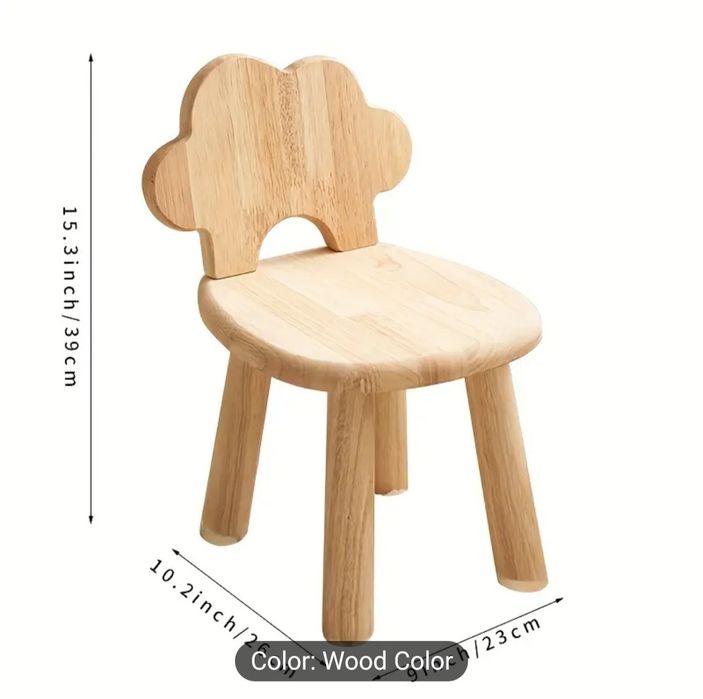 Детски стол от дърво