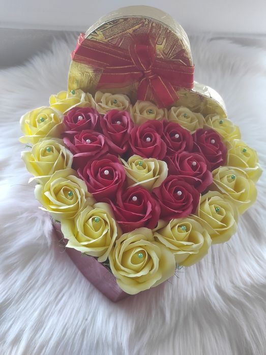 Aranjamente trandafiri de săpun