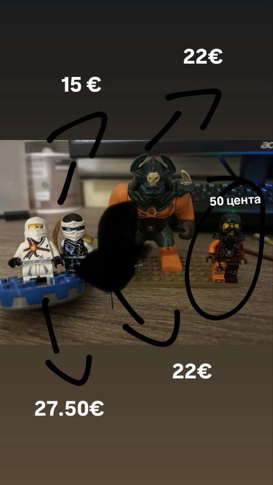 Лего Нинджаго фигурки