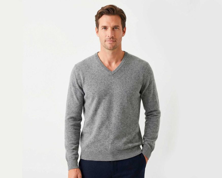 Byford 100% Кашмирен Мъжки пуловер размер 40 / M