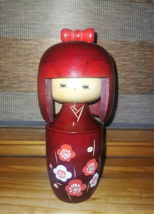 Винтидж кукла Keiji Miyama Kokeshi кукла Кукеши художник Кейджи Мияма