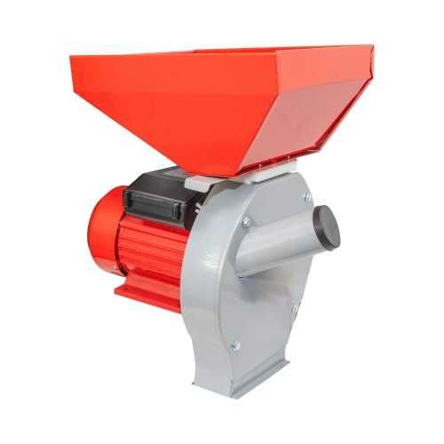 Moara Polonia 2 in 1 putere 3.9KW 3200rpm 100% cupru cuva mare, ideala pentru macinat cereale uruiala porumb boabe