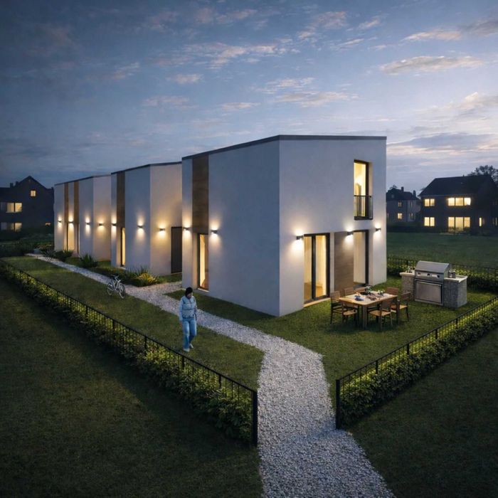 Продава новострояща къща 2ет 52м2 и двор 20м2, Паралия Кердилия,Гърция