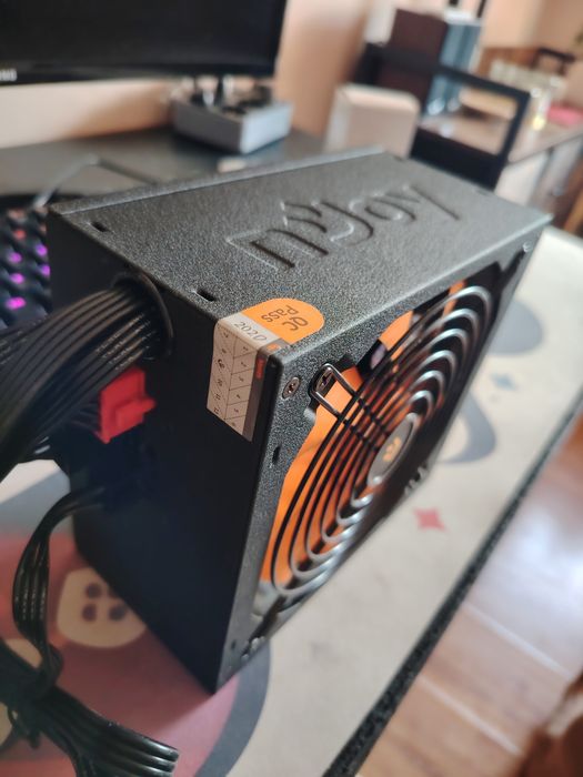 sursă PC Njoy Legion 600W, 80 Plus Silver