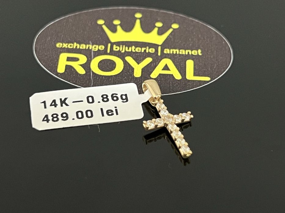 Bijuteria Royal CB : Pandant aur 14k 0,86 grame