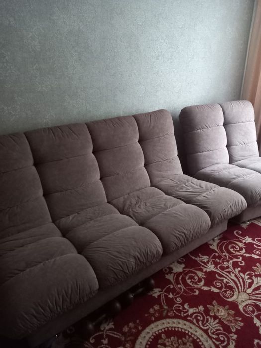 Диван, кресло, пуфик