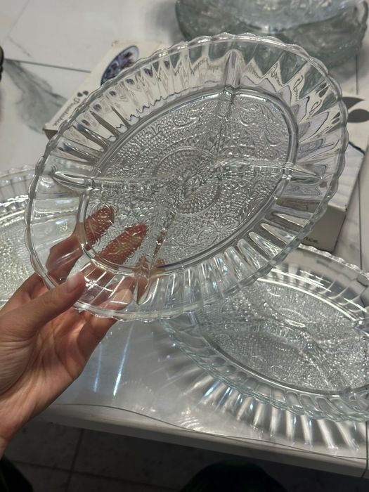 Посуда разная стеклянная