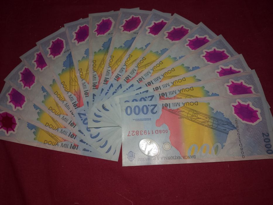 Vând bagnote de 2.000 lei