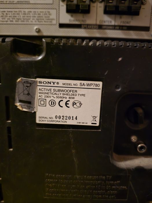 SONY ресивър +DVD