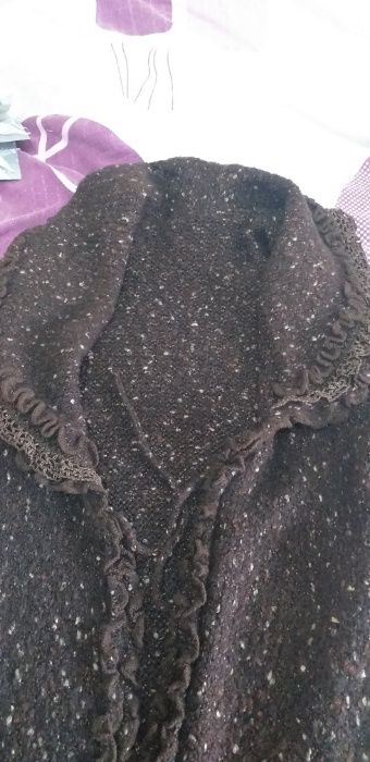 Vând  cardigan tricotat maro nr. 36